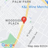 View Map of 1391 Woodside Road,Redwood City,CA,94061